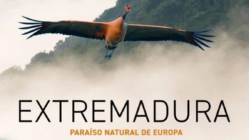 Extremadura paraíso natural de Europa Backdrop Blur