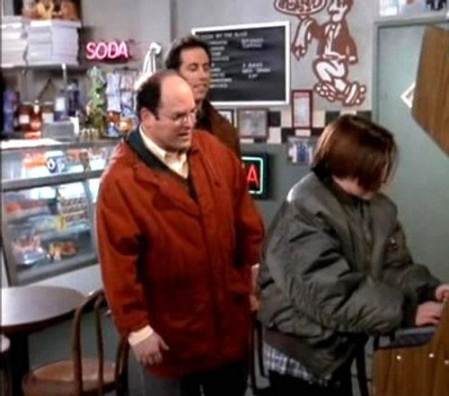 Seinfeld S09E18 — The Frogger episode still