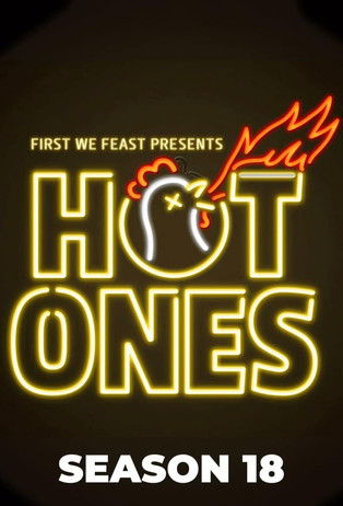 Póster de la temporada 18 de la serie Hot Ones
