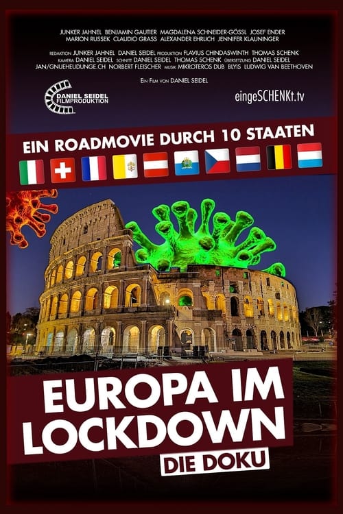 Poster Europa im Lockdown 2021
