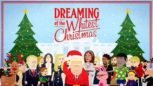 Dreaming of the Whitest Christmas Backdrop Blur