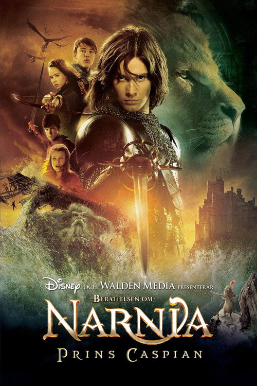 Omslag för Berättelsen om Narnia - Prins Caspian