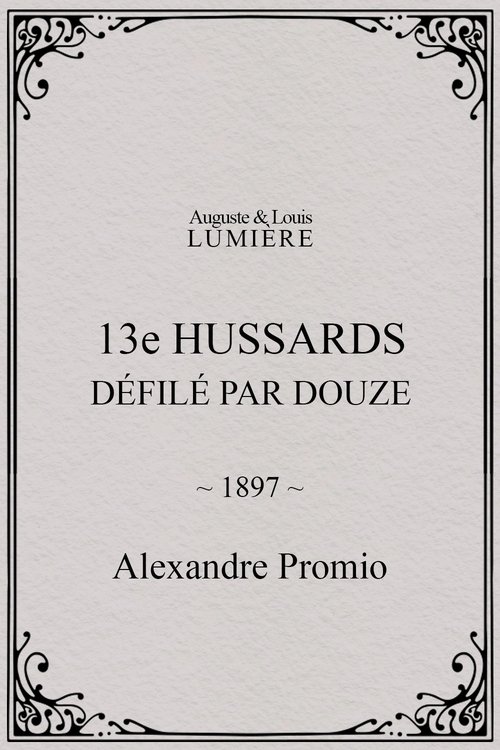 13e hussards : défilé par douze