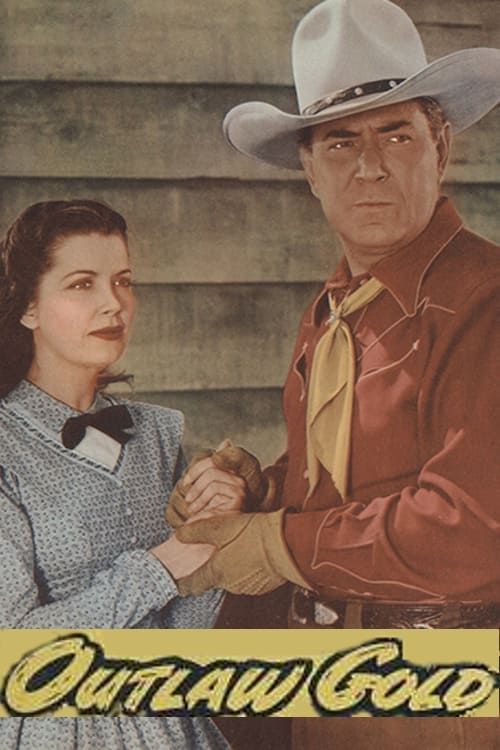 Poster Outlaw Gold 1950