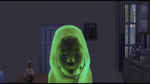 Girls in The Haunted House Still