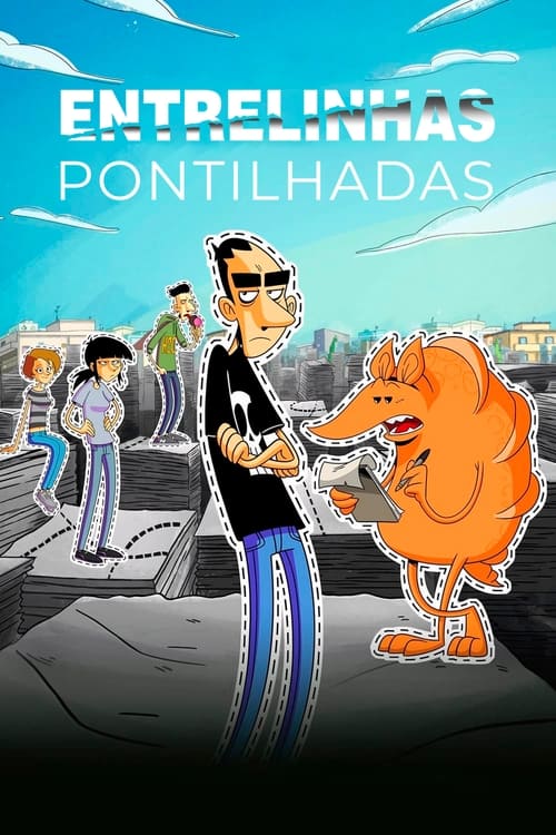 Poster da série Entrelinhas Pontilhadas