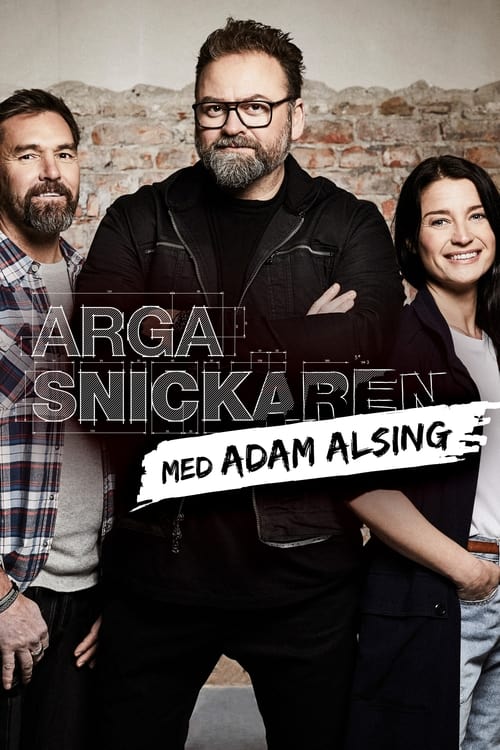 Poster Arga Snickaren Med Adam Alsing