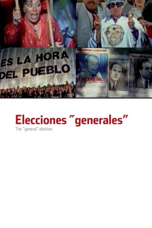 Poster Elecciones ˝Generales” 1985