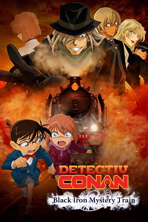Cartell de Detectiu Conan: Black Iron Mystery Train