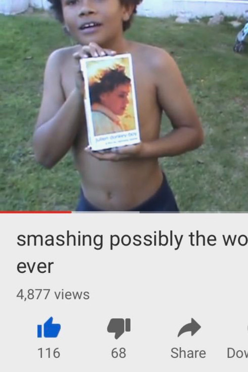 Smashing Julien-Donkey Boy movie poster player