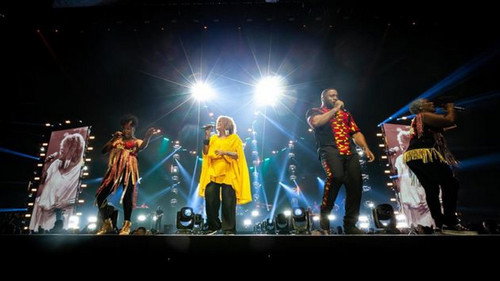 Kassav' à la Défense Arena Backdrop Blur
