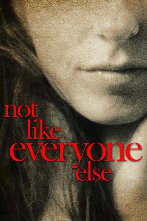 Grootschalige poster van Not Like Everyone Else