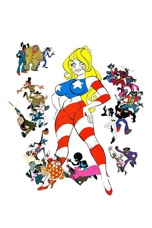 Official poster of Coonskin (1975) - Drama