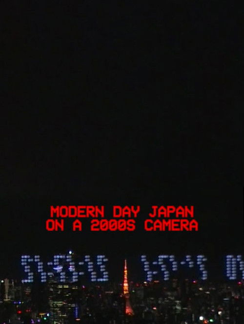 Modern Day Japan on a 2000’s Camcorder