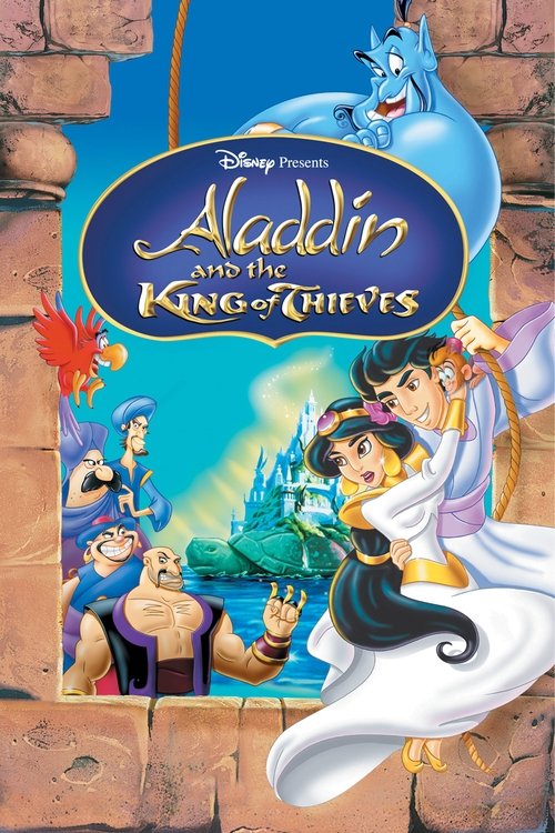 Grootschalige poster van Aladdin en de Dievenkoning