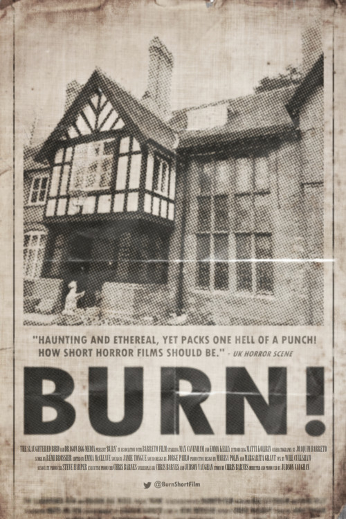 Burn poster