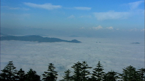 Mount Emei Backdrop Blur