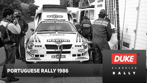 Rally de Portugal 1986 Backdrop Blur
