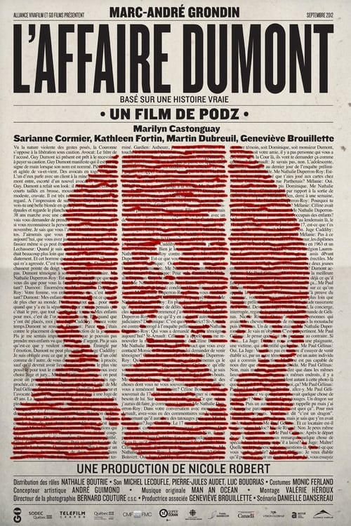 L'Affaire Dumont (2012) poster