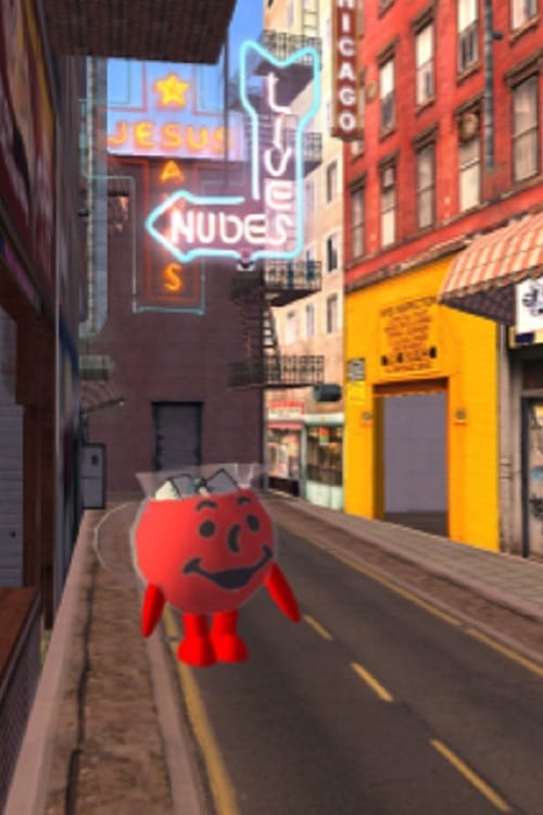 Kool-Aid Man in Second Life 2009