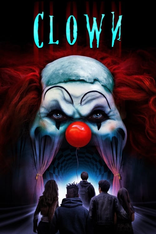 Grootschalige poster van Clown