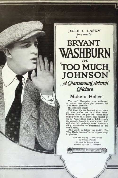 Too Much Johnson (1919) poster