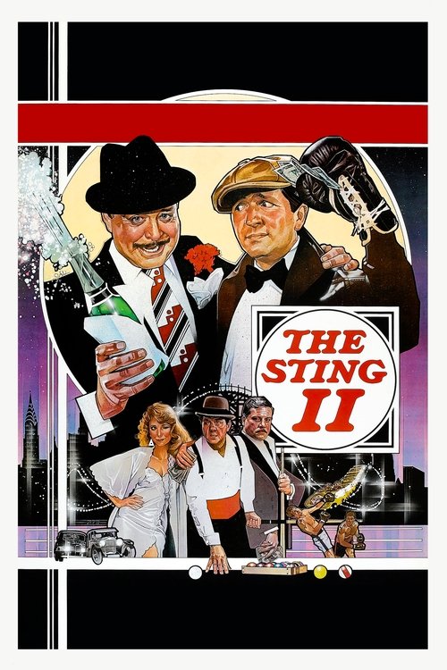 Grootschalige poster van The Sting II