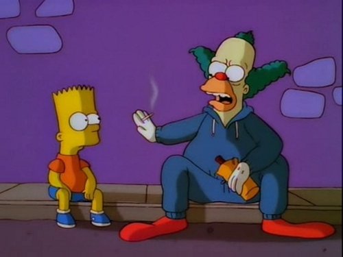 Escena del episodio 15 de la temporada 7 de la serie Los Simpson