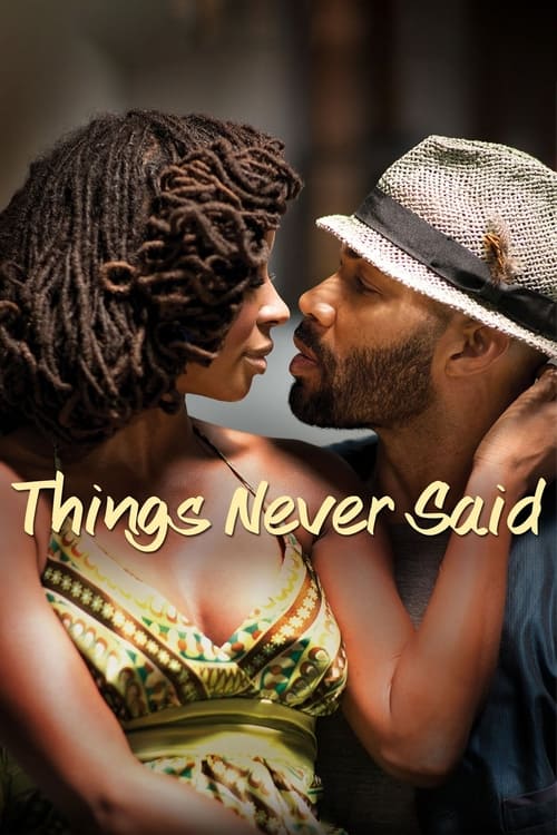 Poster Things Never Said 2013