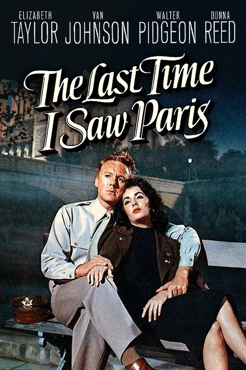 The Last Time I Saw Paris poster