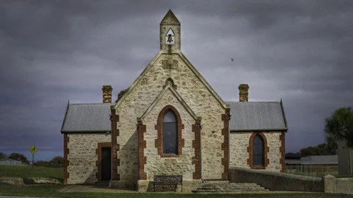 Raukken: The Fifty Dollar Church Backdrop Blur