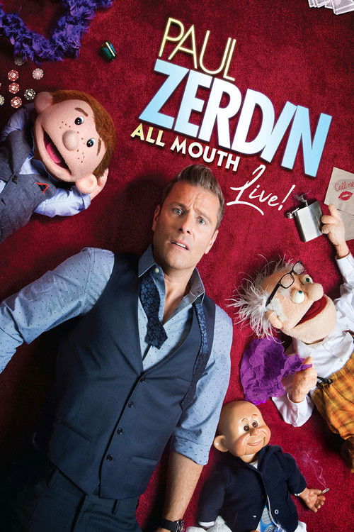 Paul Zerdin: All Mouth Poster