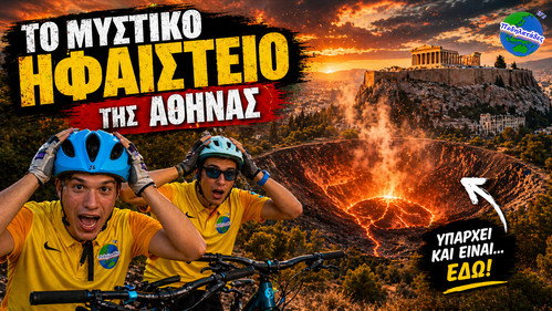 Ανακαλύψαμε κάτι απίθανο ΑΚΡΙΒΩΣ ΔΙΠΛΑ από την ΑΘΗΝΑ ?! - Ποδηλατάδες Ep.3 S5