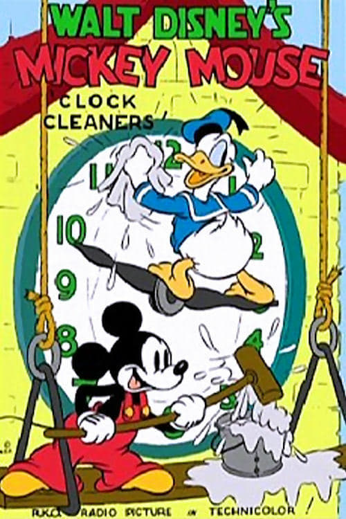 Poster Clock Cleaners 1937