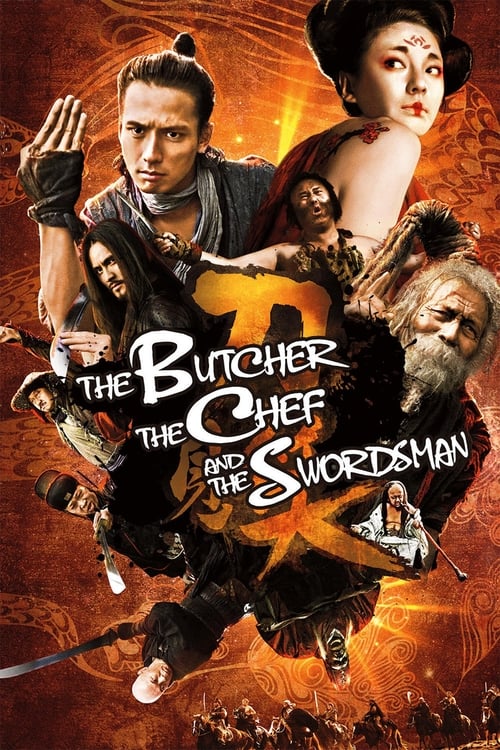 Grootschalige poster van The Butcher, the Chef, and the Swordsman