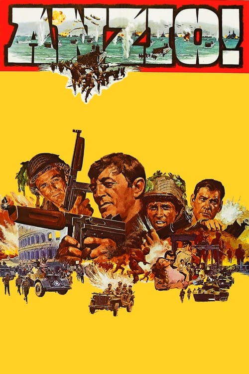 Poster Lo sbarco di Anzio 1968