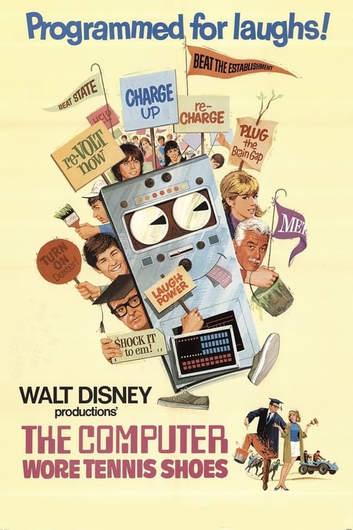 The Computer Wore Tennis Shoes (1969) Poster