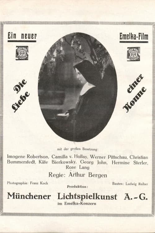 Poster Erinnerungen einer Nonne 1927