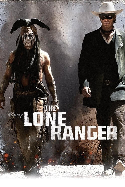 Grootschalige poster van The Lone Ranger