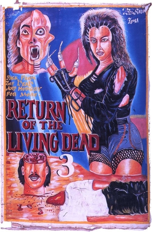 Return of the Living Dead III poster