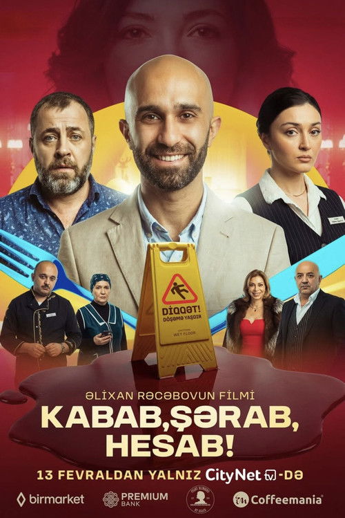 Poster de Kabab, Şərab, Hesab!