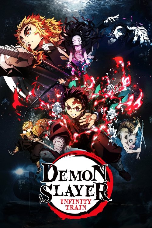 Largescale poster for Demon Slayer -Kimetsu no Yaiba- The Movie: Mugen Train