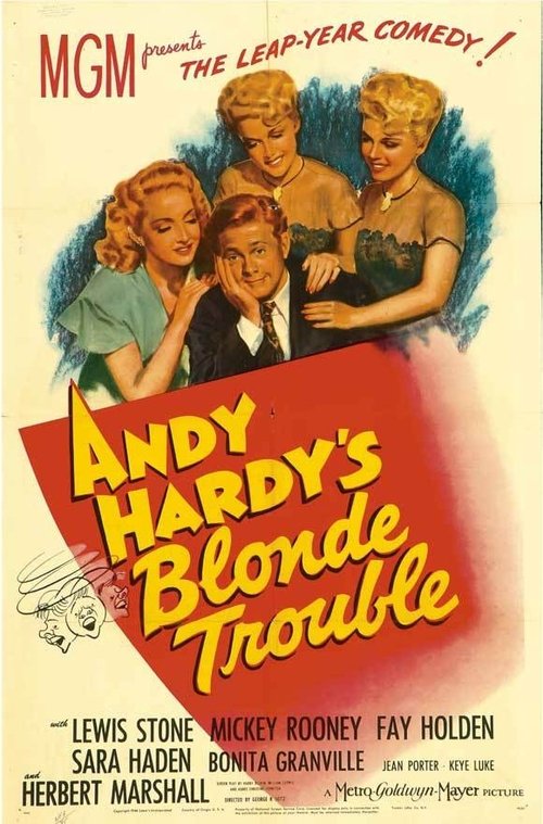 Andy Hardy's Blonde Trouble Online