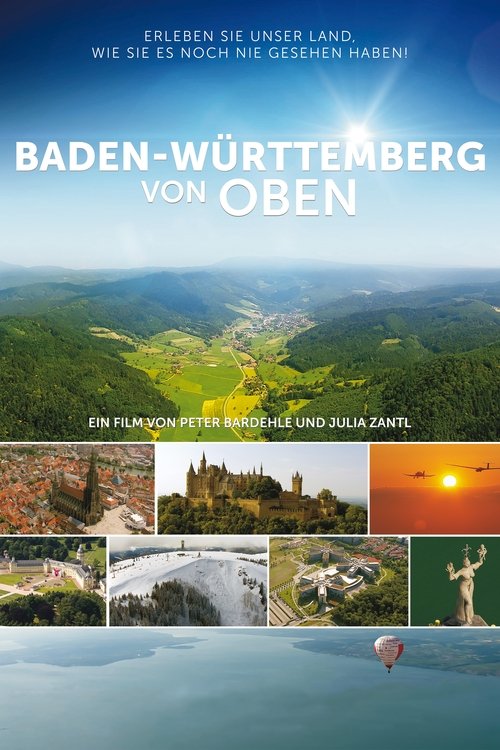 Baden-Württemberg von oben 2015