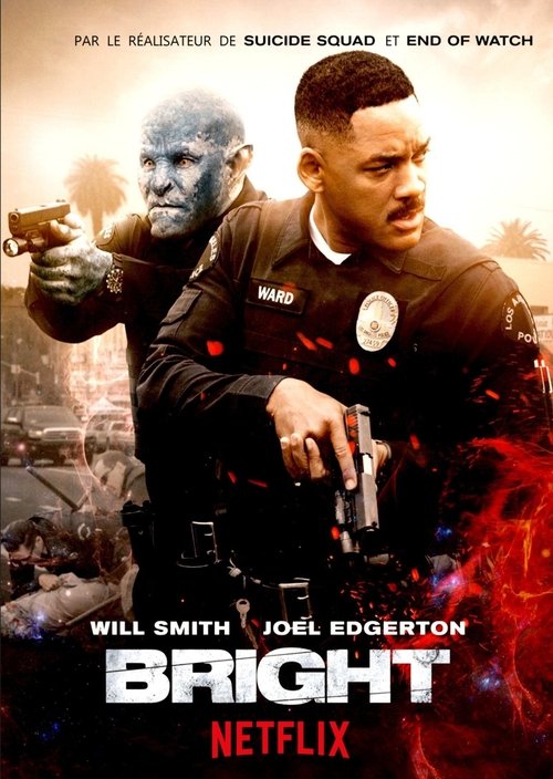 Bright movie poster player
