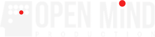 Open Mind Productionのロゴ - Michele Morroneと縁のあるスタジオ