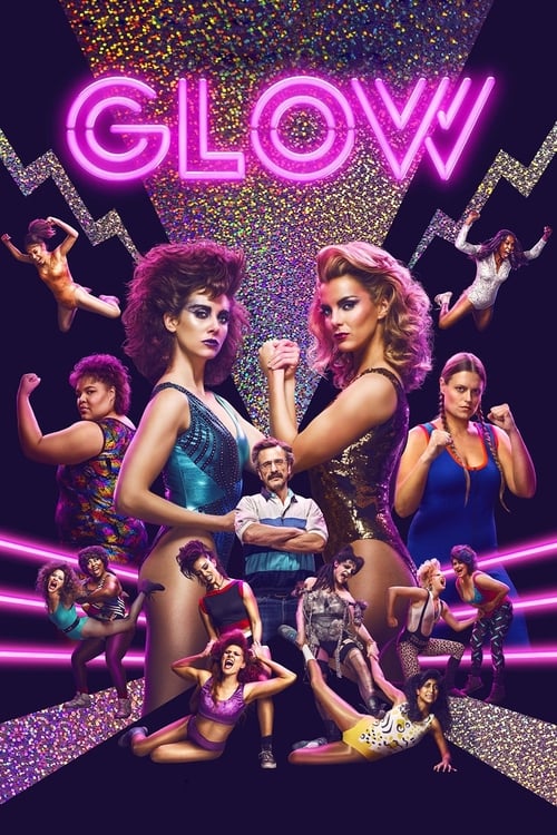 Grootschalige poster van GLOW