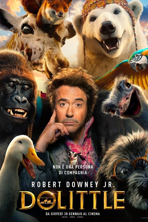 Dolittle movie poster player