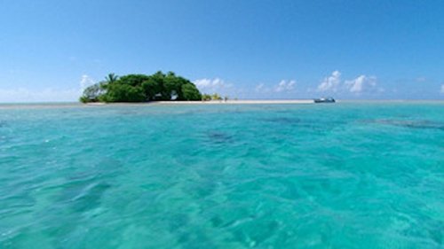 La Polynésie française, bleu lagon