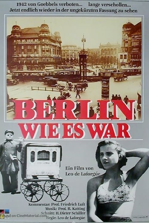 Symphonie einer Weltstadt Movie Poster Image